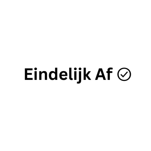 Eindelijk Af